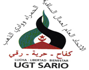 UITBB message de solidarité avec la Centrale syndicale sahraouie UGTSARIO.