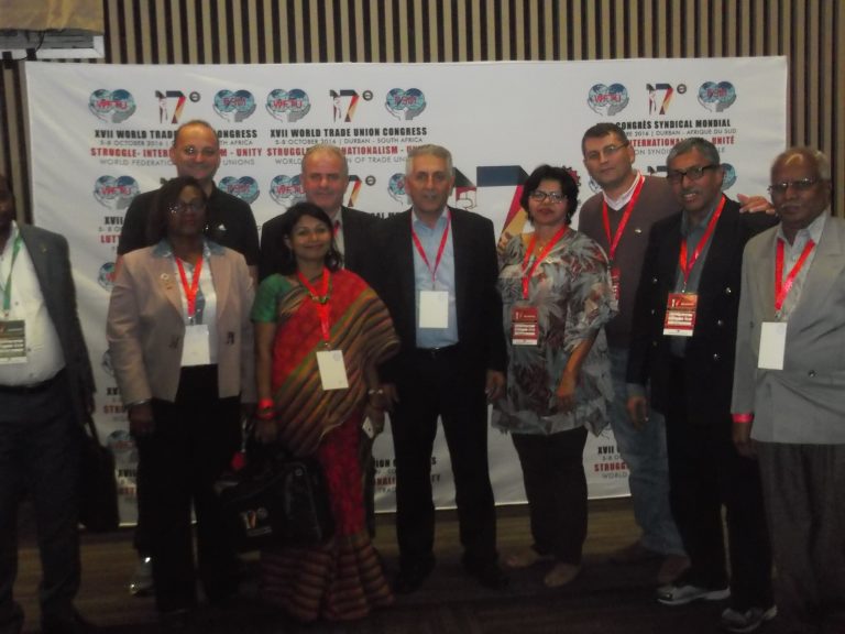 UITBB at the 17th WFTU Congress