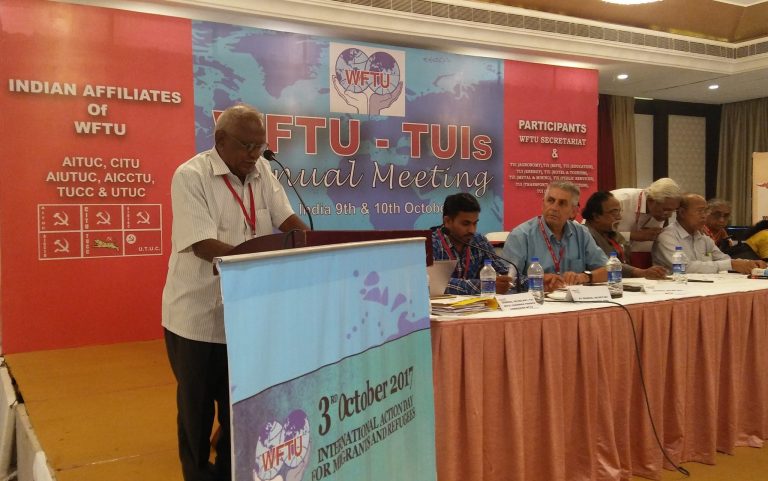 India: Gran reunión de trabajadores en el marco del Encuentro de la FSM con sus UIS