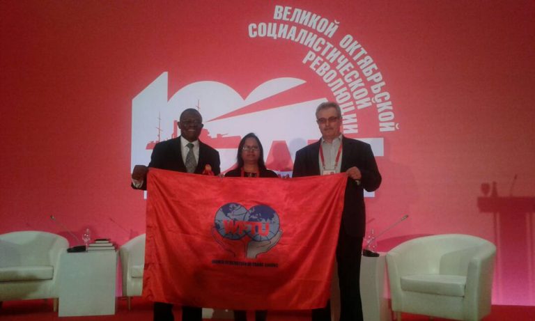 WFTU Participation in the 100 years celebration activities of the Great October Socialist Revolution in Leningrad and Moscow
