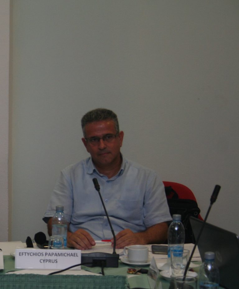 Eftychios Papamichael’s (Cyprus) speech at UITBB Executive Committee Meeting