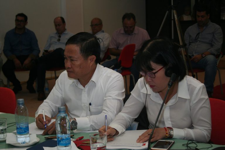 Puntos principales del discurso de Chinh Va Ngoc (VNUBW Vietnam) en la reunión del Comité Ejecutivo de la UITBB