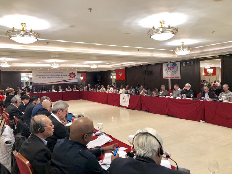Presidential Council of WFTU in Athens 3-4 April, 2019