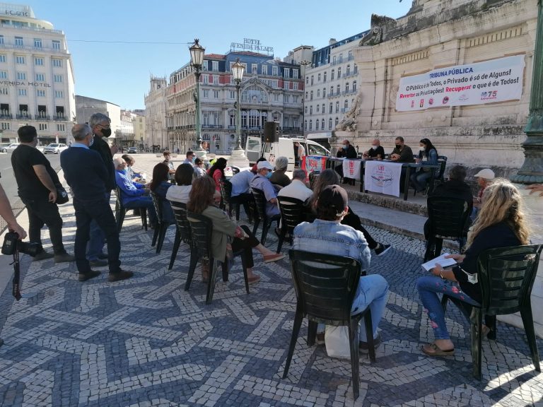 Public Tribunal in Portugal against privatisations