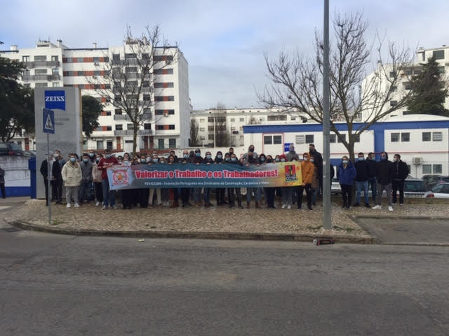 Grève chez Carl Zeiss au Portugal