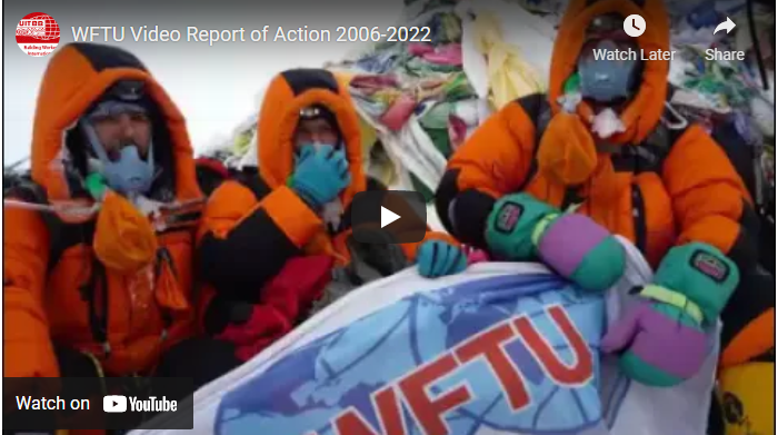 WFTU Video Report of Action 2006-2022