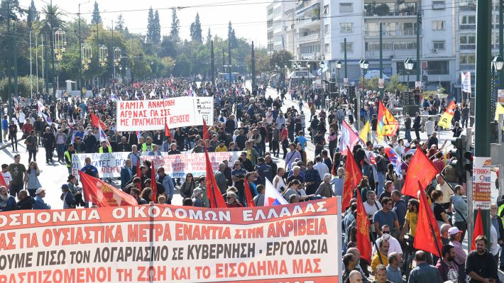 Grève nationale en Grèce un grand succès