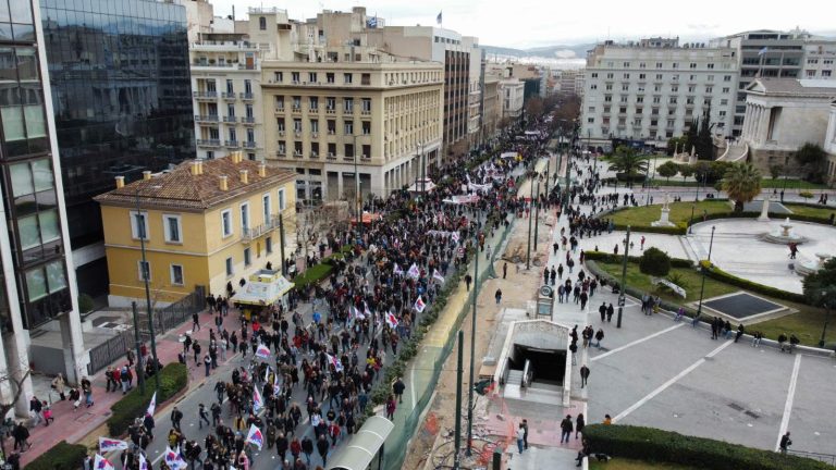 Huelga nacional en Grecia